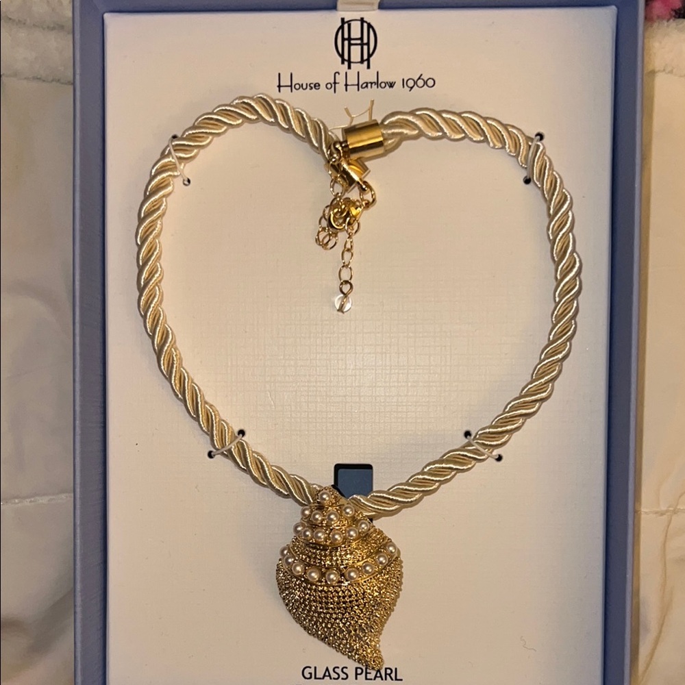 House of Harlow 1960 Gold Necklace